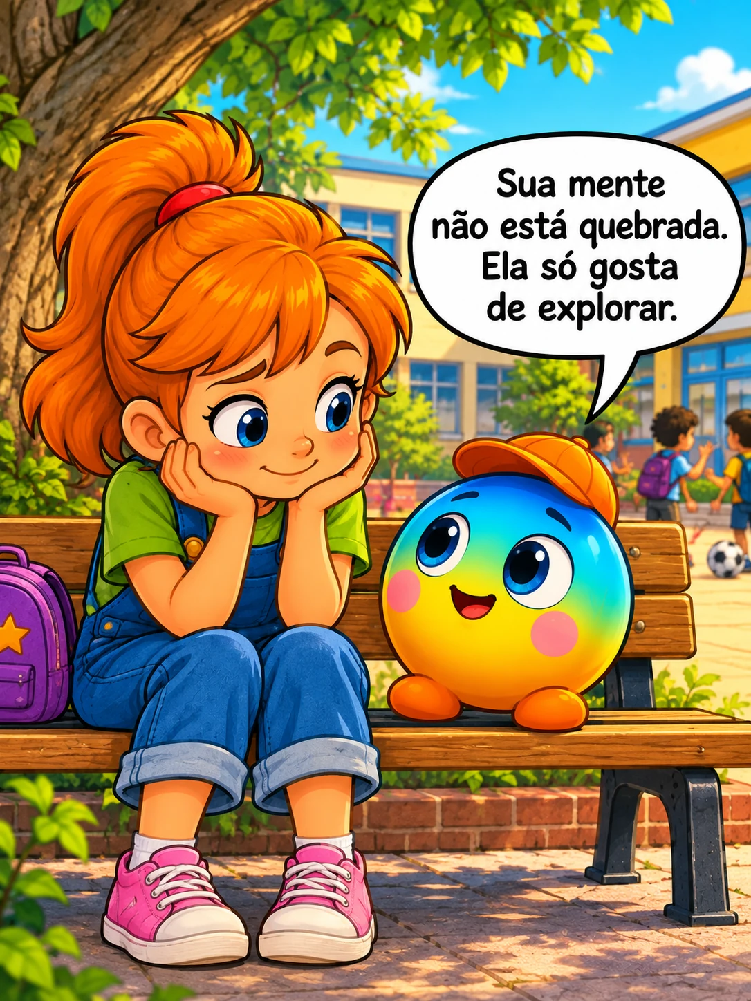 Lena conta ao Bolix que sua mente não se aquieta