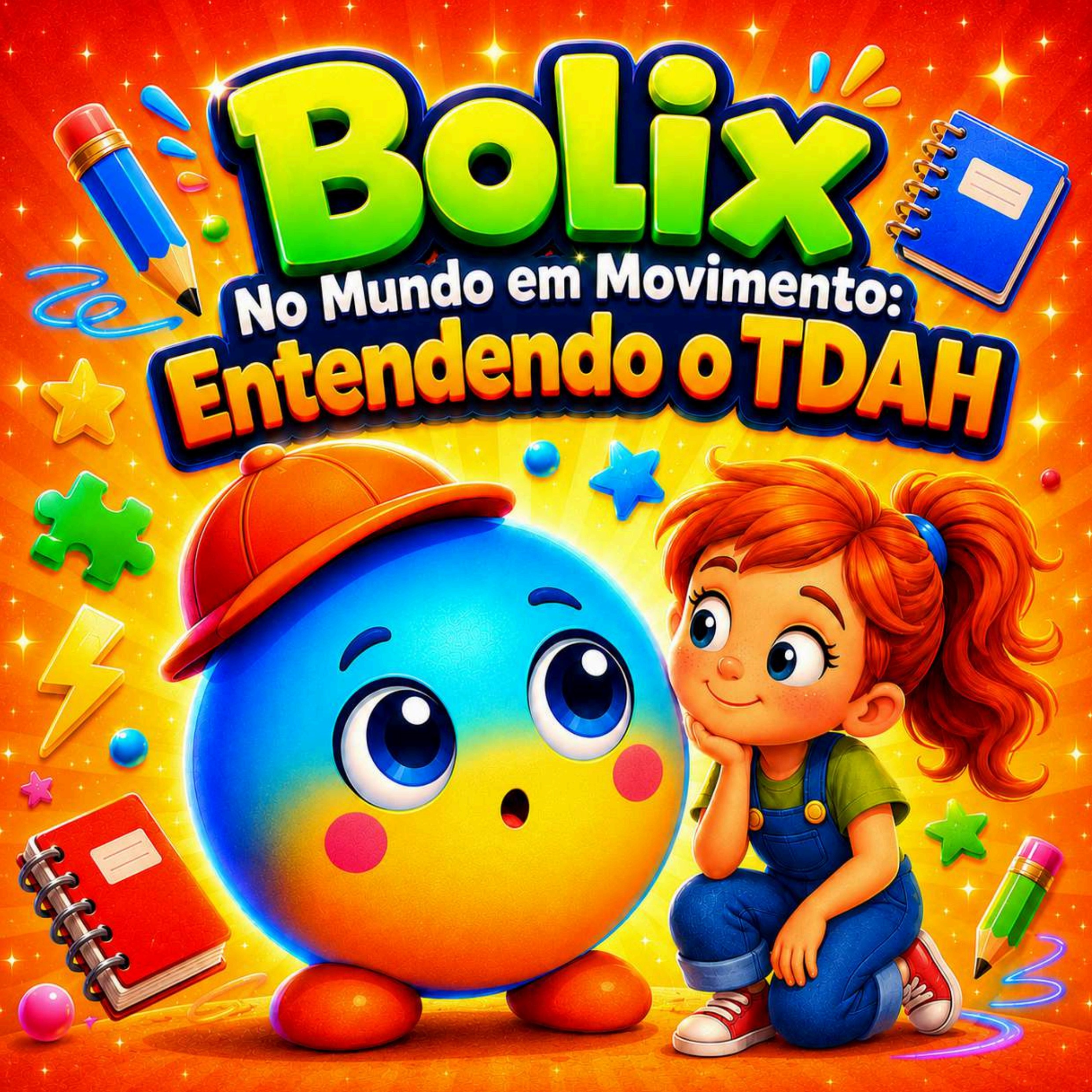 Capa: Bolix no Mundo em Movimento — Entendendo o TDAH
