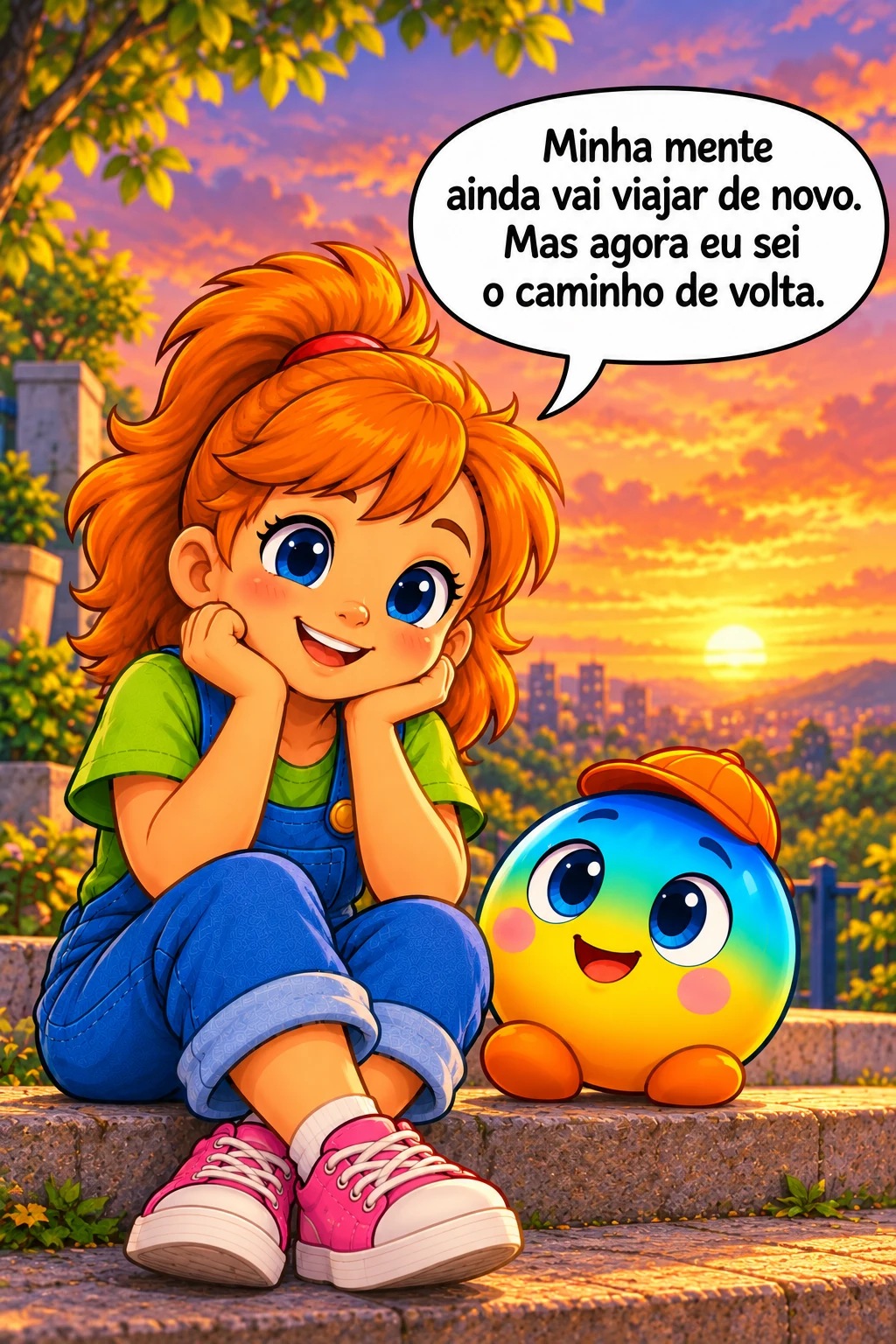 Lena e Bolix conversam sobre o caminho de volta